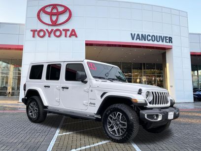 Used 2024 Jeep Wrangler Unlimited Sahara w/ Technology Group