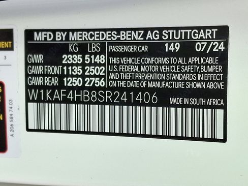 Certified 2025 Mercedes-Benz C 300 C 300 image 27