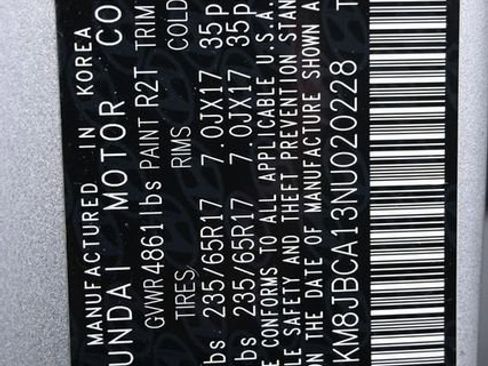 Used 2022 Hyundai Tucson Blue image 9