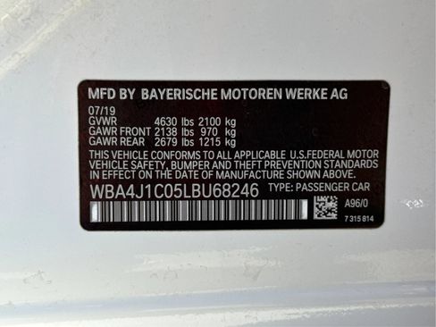 Used 2020 BMW 430i Gran Coupe RWD image 20