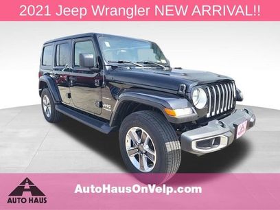 Used 2021 Jeep Wrangler Unlimited Sahara w/ Uconnect 4C Nav & Sound Group