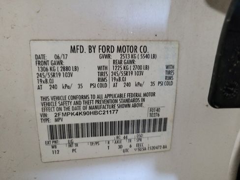 Used 2017 Ford Edge Titanium w/ Equipment Group 302A AWD/4WD image 33