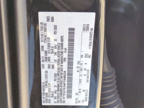 Used 2015 Ford F150 Lariat w/ Equipment Group 502A Luxury image 19