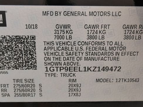 Used 2019 GMC Sierra 1500 AT4 w/ AT4 Premium Package image 25