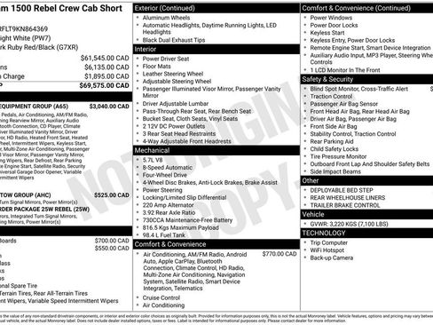 Used 2019 RAM 1500 Rebel w/ Level 2 Equipment Group image 17