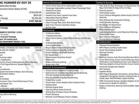 Used 2024 GMC Hummer EV 3X AWD/4WD image 3