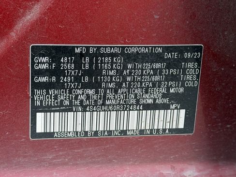 Used 2024 Subaru Crosstrek 2.5i Wilderness AWD/4WD image 27