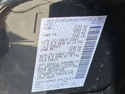 Used 2023 INFINITI QX60 Sensory w/ Vision Package image 24