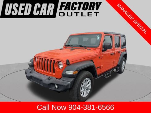 Used 2023 Jeep Wrangler Unlimited Sport AWD/4WD image 8