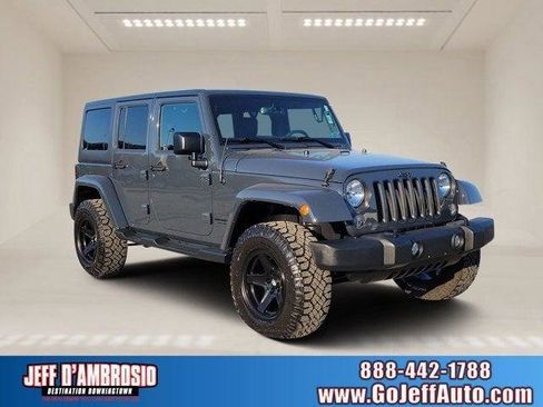 Certified 2016 Jeep Wrangler Unlimited Sahara w/ Dual Top Group image 1