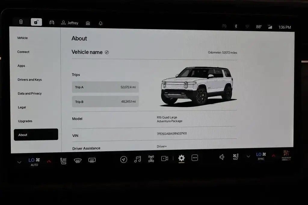 Used 2024 Rivian R1S Adventure Quad AWD/4WD image 29