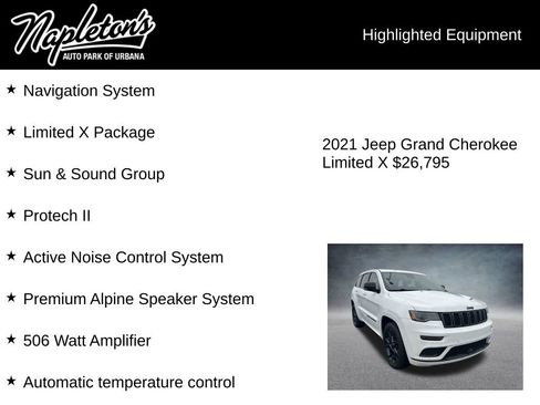 Used 2021 Jeep Grand Cherokee Limited X image 4