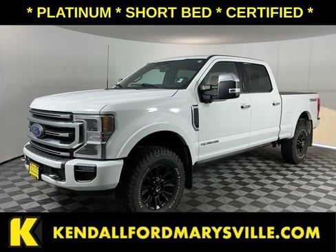 Certified 2022 Ford F350 Platinum w/ Tremor Off-Road Package AWD/4WD image 1