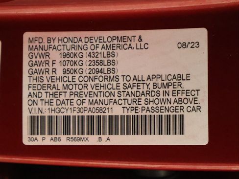 Used 2023 Honda Accord EX image 48
