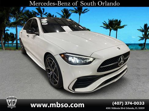 Used 2022 Mercedes-Benz C 300 Sedan w/ AMG Line w/ Night Package image 1