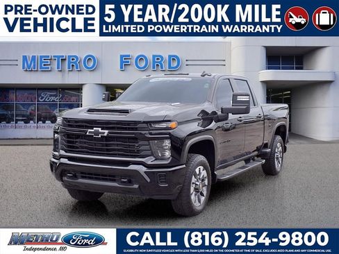 Used 2024 Chevrolet Silverado 2500 Custom w/ Custom Value Package AWD/4WD image 7
