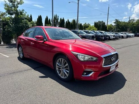 Certified 2023 INFINITI Q50 Luxe AWD/4WD image 2