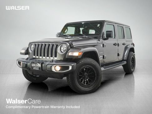 Used 2020 Jeep Wrangler Unlimited Sahara AWD/4WD image 1