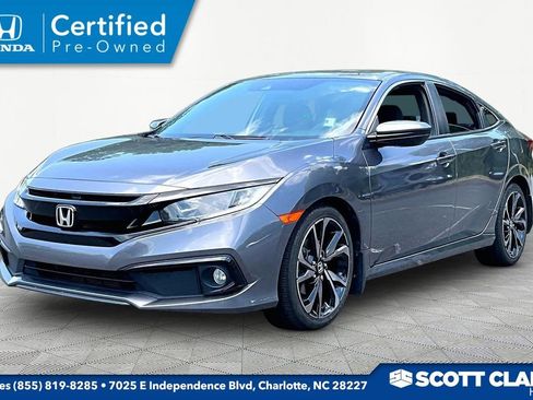 Certified 2020 Honda Civic Sport image 3