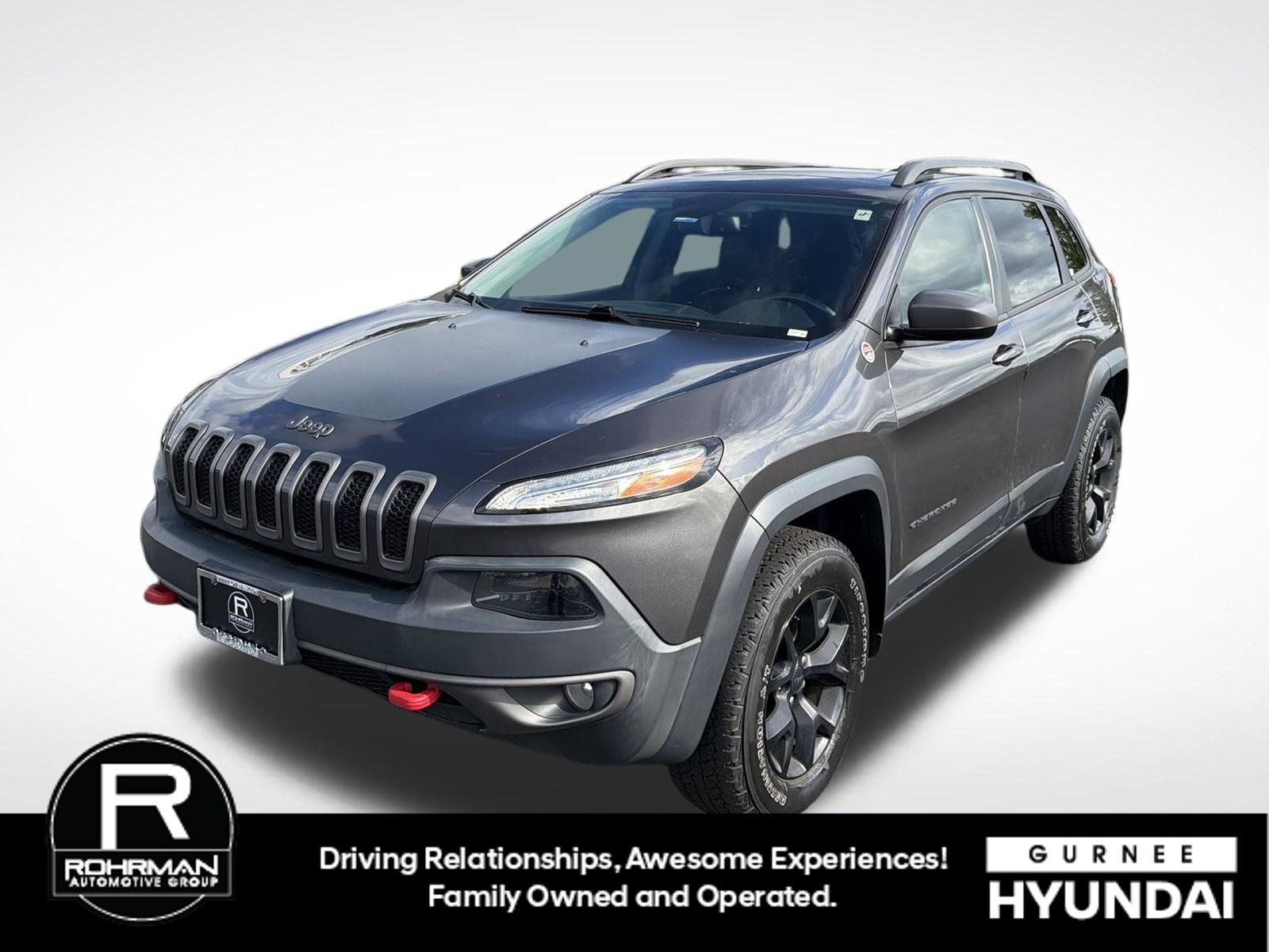 Used 2017 Jeep Cherokee Trailhawk w/ Comfort/Convenience Group AWD/4WD image 1