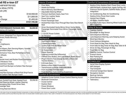 Used 2023 Audi RS e-tron GT w/ Carbon Performance Package image 27