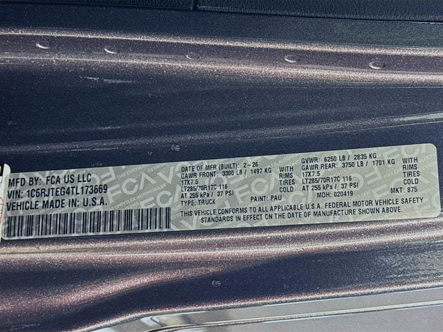 New 2026 Jeep Gladiator Mojave AWD/4WD image 34