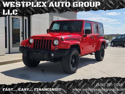Used 2017 Jeep Wrangler Unlimited Sahara AWD/4WD image 1