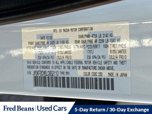 Used 2020 MAZDA CX-5 Touring AWD/4WD image 32