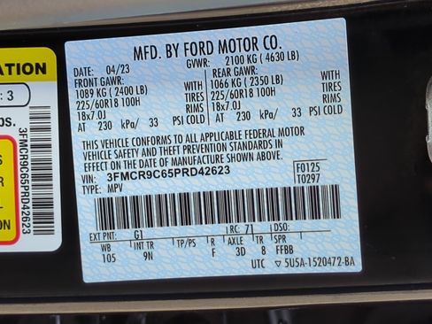 Used 2023 Ford Bronco Sport Outer Banks w/ Tech Package image 34