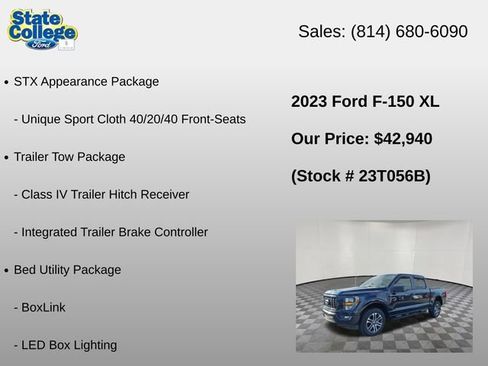 Used 2023 Ford F150 XL w/ STX Appearance Package AWD/4WD image 12