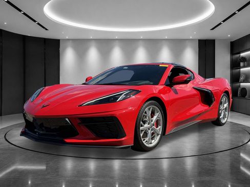 Certified 2023 Chevrolet Corvette Stingray Preferred Cpe w/ 2LT RWD image 1