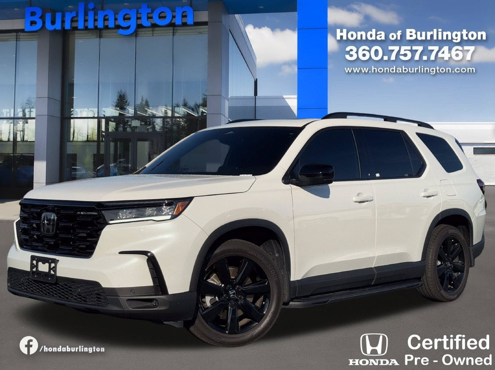 Used 2025 Honda Pilot Black Edition 360° Tour