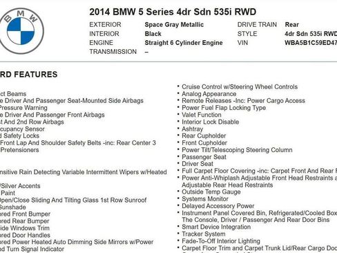 Used 2014 BMW 535i Sedan image 17