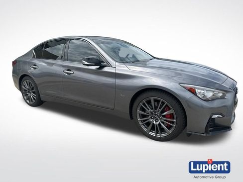Used 2021 INFINITI Q50 Red Sport 400 AWD/4WD image 1