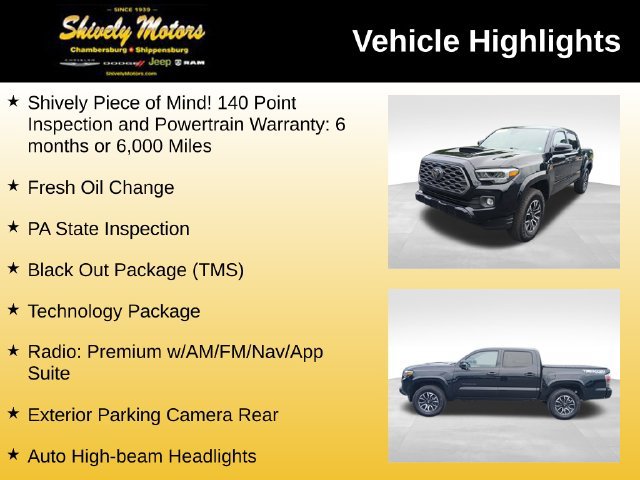 Used 2022 Toyota Tacoma TRD Sport w/ TRD Premium Sport Package AWD/4WD image 7