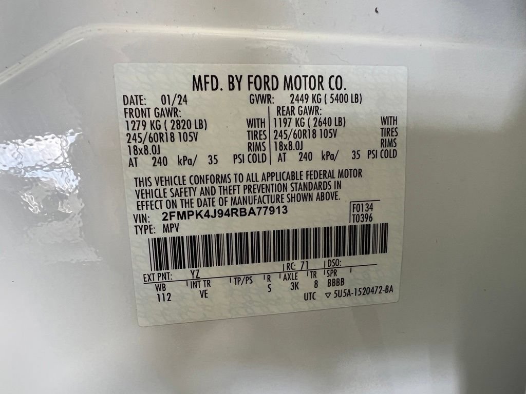 Used 2024 Ford Edge SEL AWD/4WD image 36