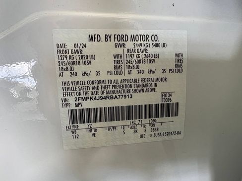 Used 2024 Ford Edge SEL AWD/4WD image 36