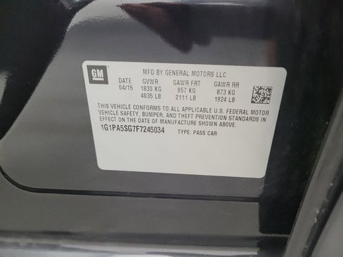 Used 2015 Chevrolet Cruze LS FWD image 33