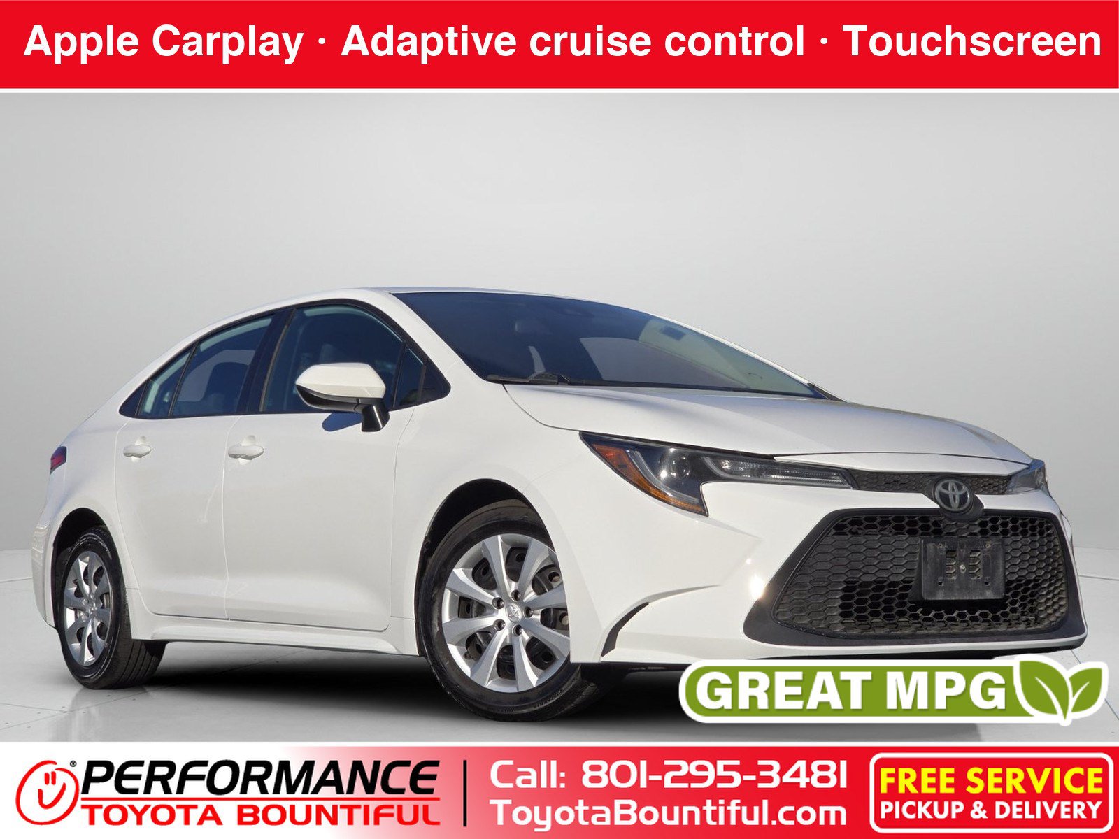 Used 2020 Toyota Corolla LE FWD image 1