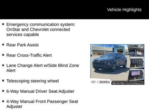 Used 2024 Chevrolet Trax RS w/ Driver Confidence Package FWD image 5