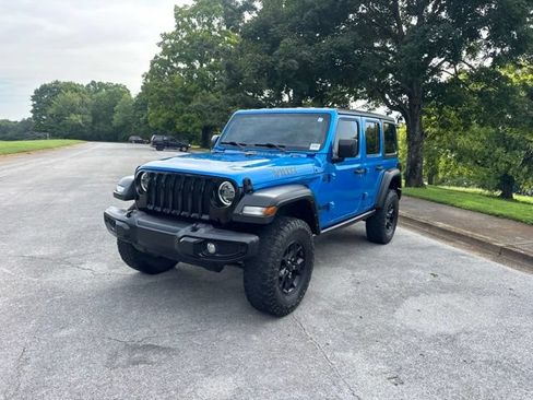 Used 2022 Jeep Wrangler Unlimited Sport AWD/4WD image 3
