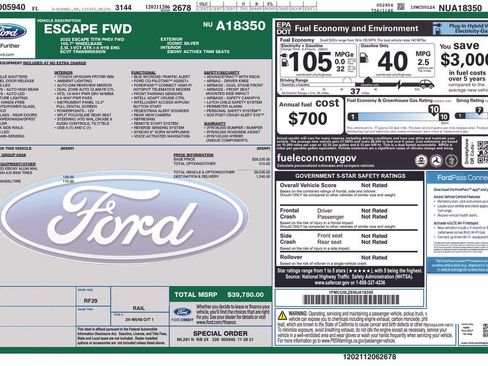 Used 2022 Ford Escape Titanium image 8