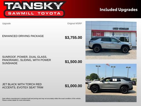 Used 2024 Chevrolet Traverse Z71 w/ Enhanced Driving Package AWD/4WD image 29