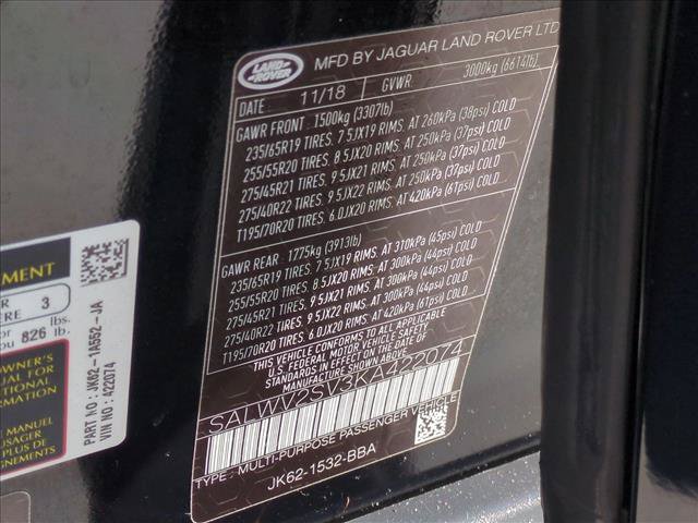 Used 2019 Land Rover Range Rover Sport HSE Dynamic AWD/4WD image 27