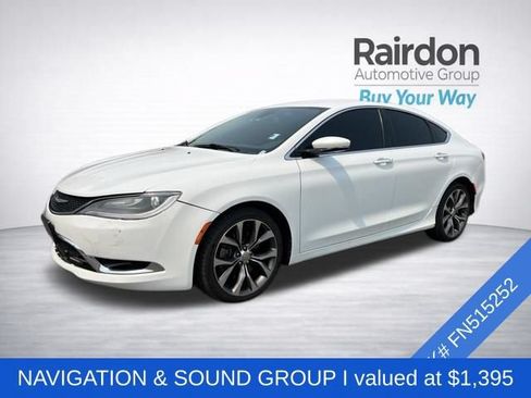 Used 2015 Chrysler 200 C w/ Navigation & Sound Group I FWD image 3