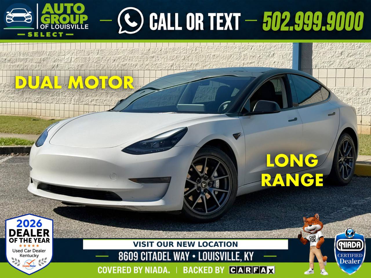 Used 2022 Tesla Model 3 Long Range AWD/4WD image 1