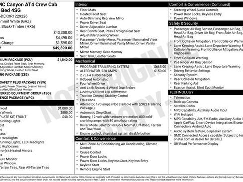 Used 2024 GMC Canyon AT4 w/ AT4 Premium Package AWD/4WD image 6