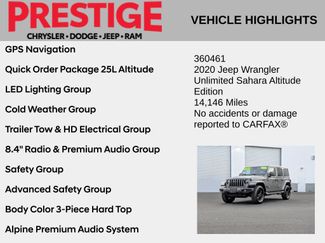 Used 2020 Jeep Wrangler Unlimited Sahara AWD/4WD video 2