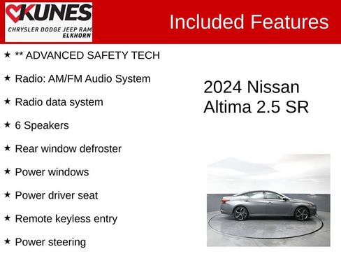 Used 2024 Nissan Altima 2.5 SR image 3