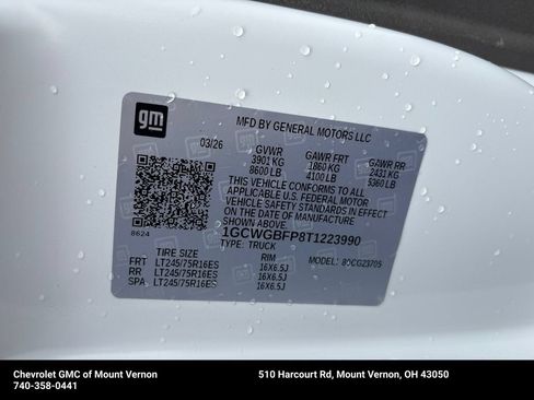 New 2026 Chevrolet Express 2500 Extended w/ Driver Convenience Package RWD image 27